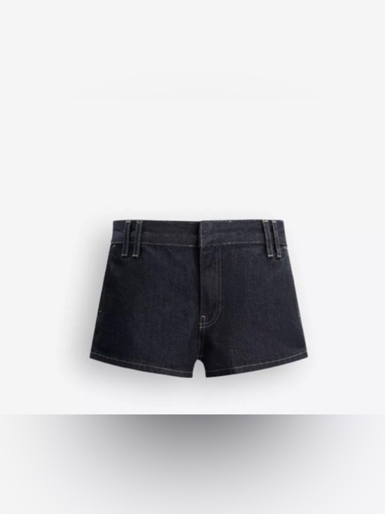 Zara Pants - Zara Women's Black Denim Jean Shorts